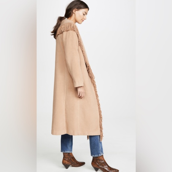 Line & Dot Linda Fringe Coat - Picture 5 of 5